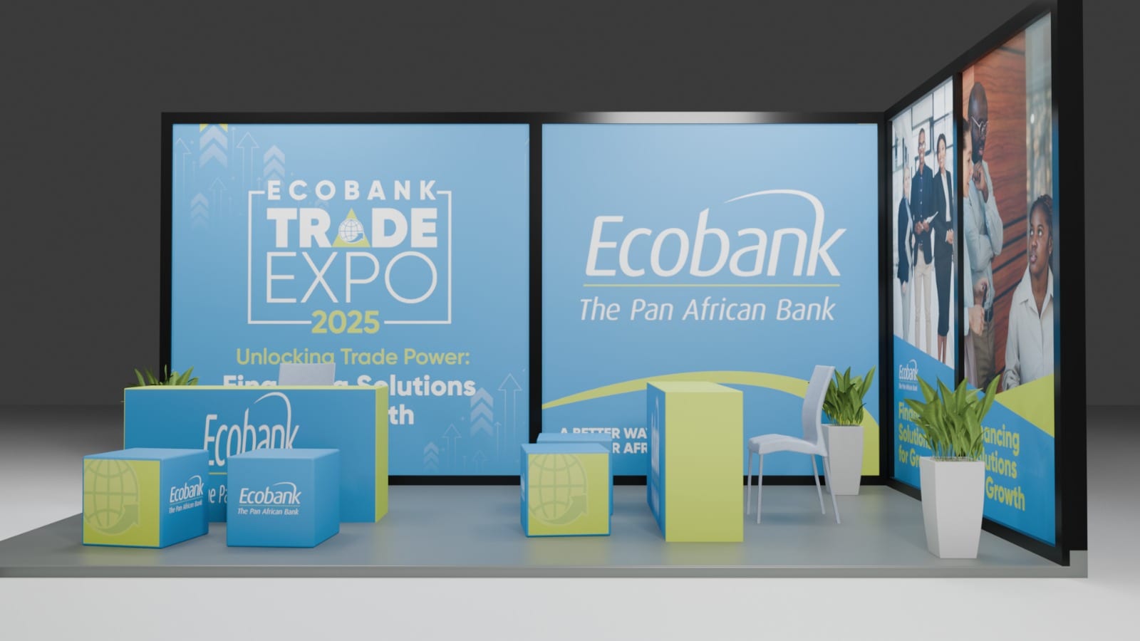 Ecobank Trade Expo 2025 - Signalétique et Branding